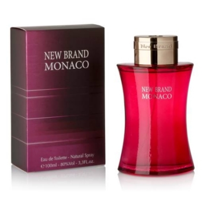 New Brand Monaco Red - Eau de Toilette for Men 100 ml