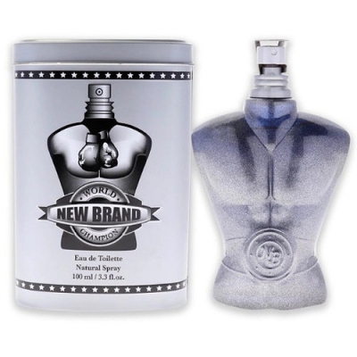 New Brand World Champion Grey - Eau de Toilette for Men 100 ml