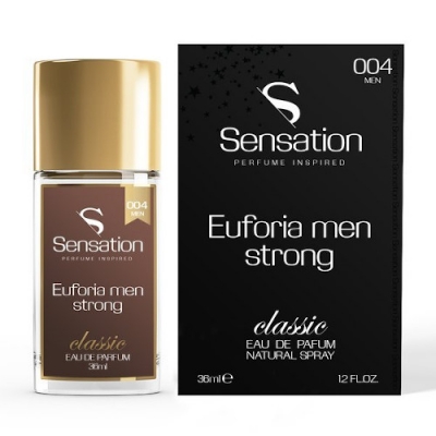 Sensation 004 Euforia Strong Men - Eau de Parfum for Men 36 ml