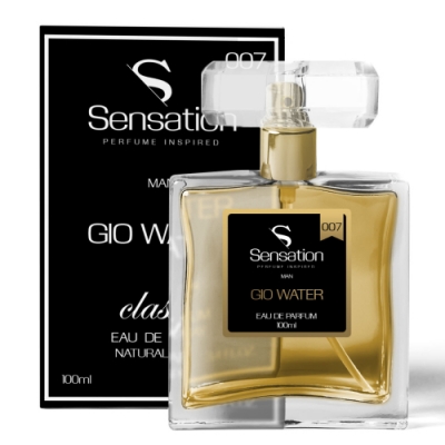 Sensation 007 Gio Water - Eau de Parfum for Men 100 ml