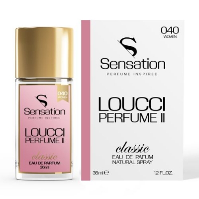Sensation 040 Loucci Perfume II - Eau de Parfum for Women 36 ml