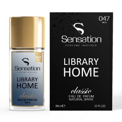 Sensation 047 Library Home Eau de Parfum for Men 36 ml