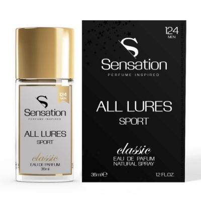 Sensation 124 All Lures Sport - Eau de Parfum for Men 36 ml