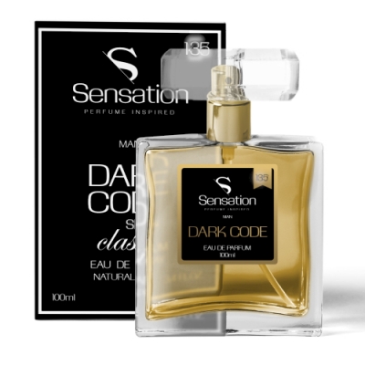 Sensation Dark Code Sport No.135 - Eau de Parfum for Men 100 ml