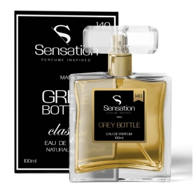Sensation 140 Grey Bottle - Eau de Parfum for Men 100 ml
