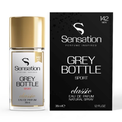 Sensation 142 Grey Bottle Sport - Eau de Parfum for Men 36 ml