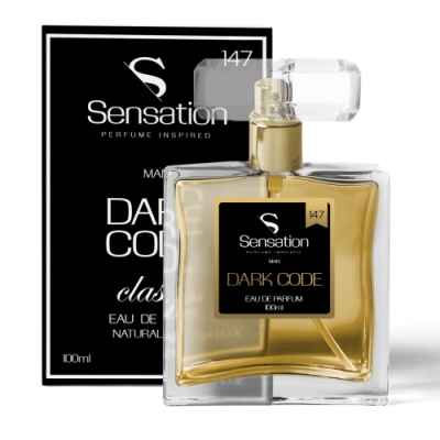Sensation 147 Dark Code - Eau de Parfum for Men 100 ml