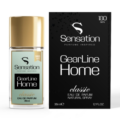 Sensation 180 Gear Line Home Eau de Parfum for Men 36 ml