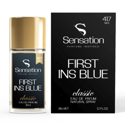 Sensation 417 First Ins Blue - Eau de Parfum for Men 36 ml