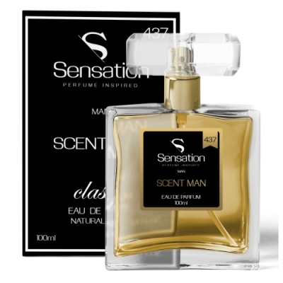 Sensation 437 Scent Man - Eau de Parfum for Men 100 ml