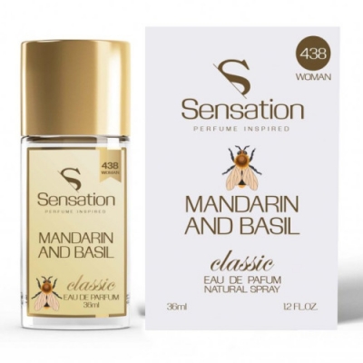 Sensation 438 Mandarin and Basil - Eau de Parfum  for Women 36 ml