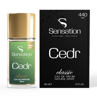 Sensation 440 Cedr - Eau de Parfum for Men 36 ml