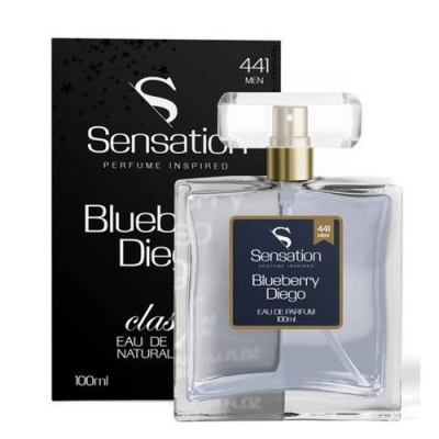 Sensation 441 Men BlueBerry Diego - Eau de Parfum for Men 100 ml