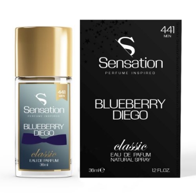 Sensation 441 Men BlueBerry Diego - Eau de Parfum for Men 36 ml