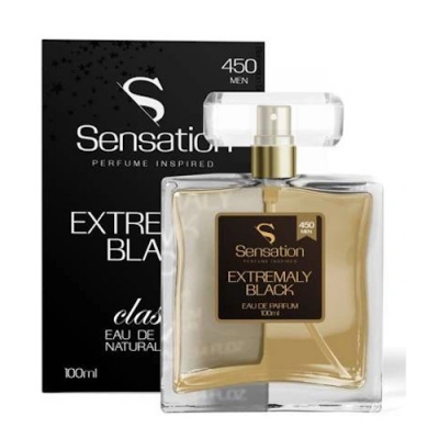 Sensation 450 Men Extremaly Black - Eau de Parfum  for Men 100 ml