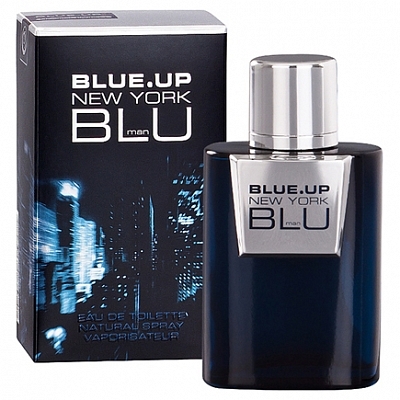 Blue Up New York Blu Man 100 ml + Perfume Sample Spray Chanel Bleu de Chanel