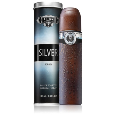 Cuba Silver - Eau de Tollette for Men 100 ml