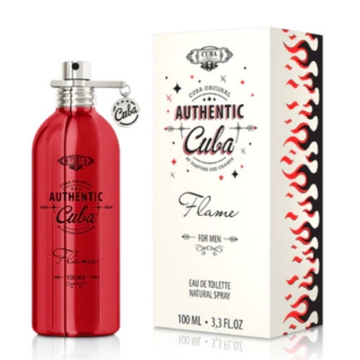 Cuba Authentic Flame Men - Eau de Toilette for Men 100 ml