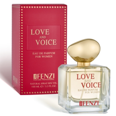 JFenzi Love and Voice - Eau de Parfum for Women 100 ml