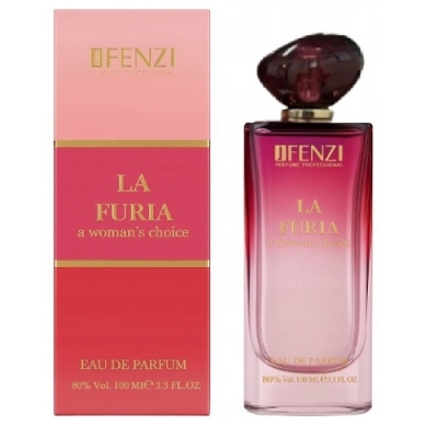 JFenzi LA FURIA a woman's choice - Eau de Parfum for Women 100 ml