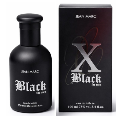 Jean Marc X Black Men - Eau de Toilette for Men 100 ml
