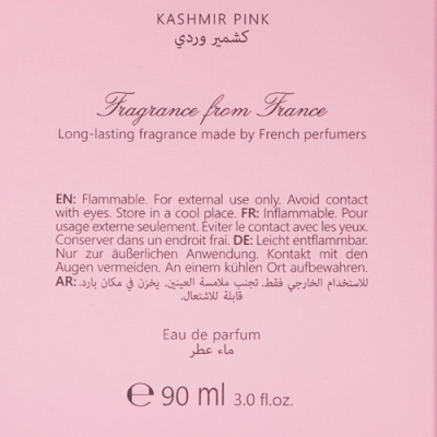 LOU DE PRE Kashmir Pink - Eau de Parfum for Women 90 ml
