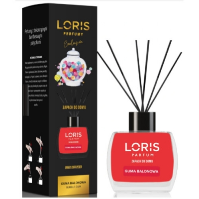 Loris Bubble Gum, Home Reed Diffuser - 120 ml