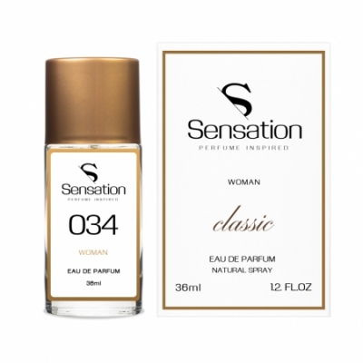 Sensation No.034  - Eau de Parfum for Women 36 ml