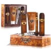 Cuba Gold - Set for Men, Eau de Toilette 100 ml, Eau de Toilette 35 ml, Aftershave, Showergel