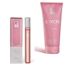 JFenzi Savoir Brillant - Promotional Set for Women, Roll-on 10 ml, Body lotion 200 ml