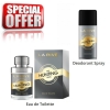 La Rive The Hunting Man - Promotional Set, Eau de Toilette, Deodorant